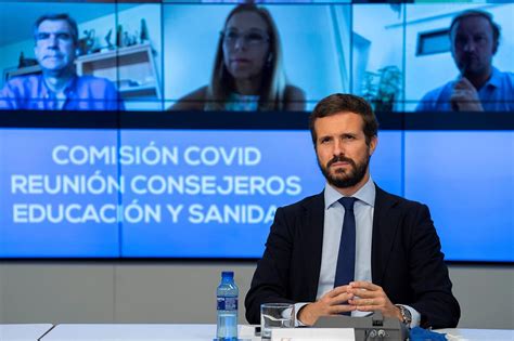 Pablo Casado Sólo Negociará Los Presupuestos Si Pablo Iglesias Sale Del