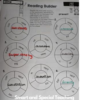 Multisyllable Words Using Morphology Latin Roots Orton Gillingham