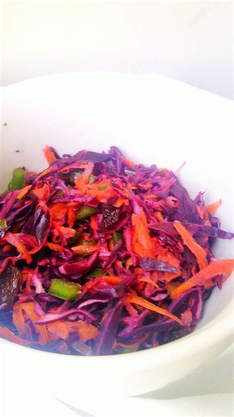 PURPLE CABBAGE COLESLAW