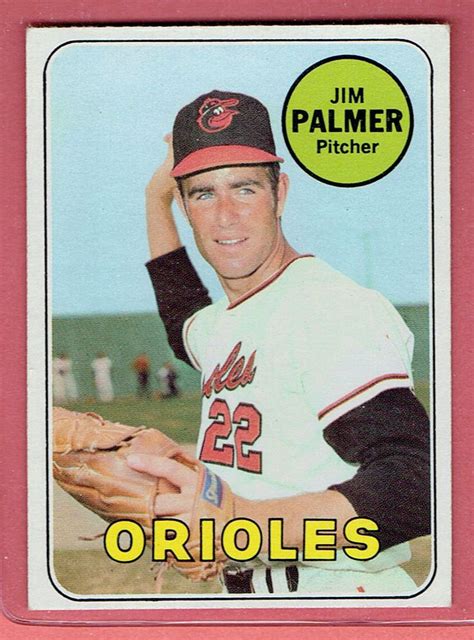 Topps Jim Palmer Baseball Card