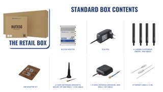 Teltonika RUTX50 WAN Bonding Load Balancing Router Novatel