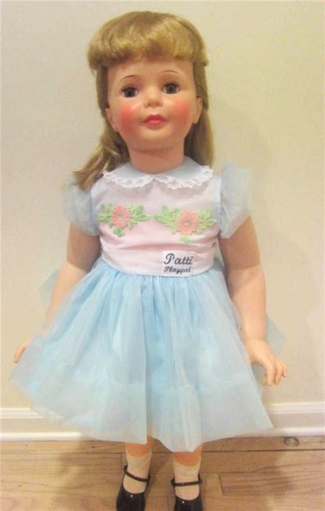 Ideal Patti Playpal Doll 1960 And Orig Box Blonde Pulled Back Hair Modern Dress Connecting You