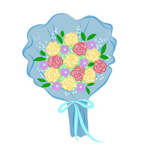 Ramo De Flores Png Dibujos Ramo Flores Flor Png Y Psd Para Descargar