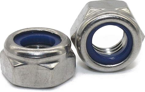 Amazon Fullerkreg 10 32 Nylon Insert Hex Lock Nuts Stainless