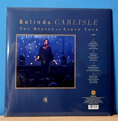 New 2lp Belinda Carlisle The Heaven On Earth Tour Limited Edition