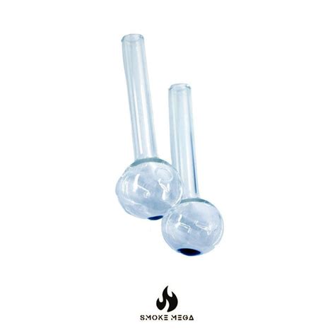 Oil Burner Blue Dot Head Pyrex Glass Pipe 4 12 Per Pack