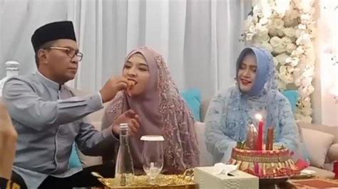 Moment Danny Pomanto Indira Suap Aura Dengan Penuh Kasih Sayang Saat