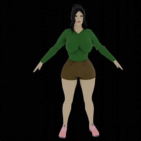 3D model Low Poly Female - TurboSquid 1954619