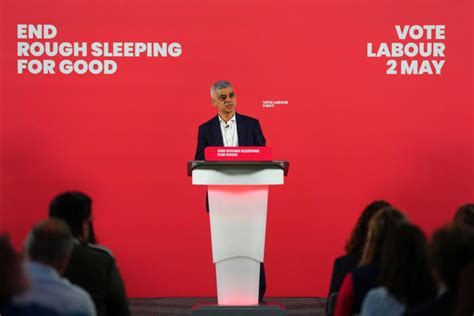 Sadiq Khan Pledges To Eliminate Rough Sleeping In London By 2030