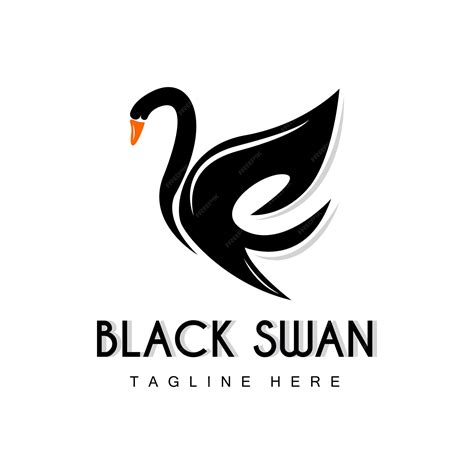 Premium Vector Swan Logo Bird Animal Design Duck Logo Product Brand