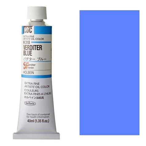 Holbein Oil Ml Verditer Blue