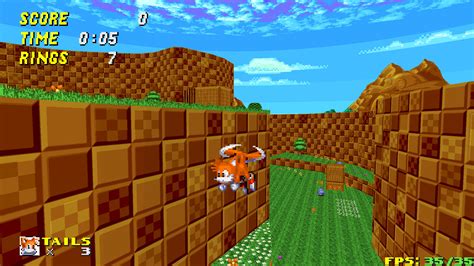 Mania 2d Tails Sonic Robo Blast 2 Mods