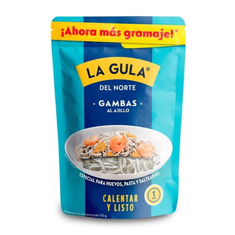 Gulas Al Ajillo Con Gambas La Gula Del Norte 130 G Ahorramas