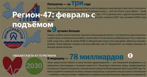 Регион-47: февраль с подъёмом | обЩАЯ ГАЗЕТА 47-го региона | Дзен