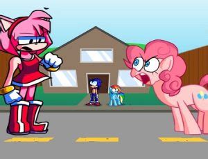 Fnf Amy Vs Pinkie Pie Game Play Online Free