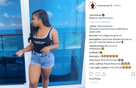 No Edge Nae Folks Roast Reginae Carters Beauty Pic After Noticing Her Thin Edges