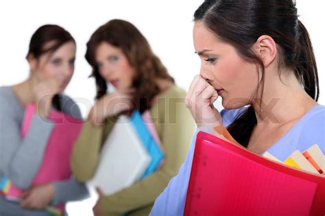 Women Criticizing Woman Stock Image Colourbox