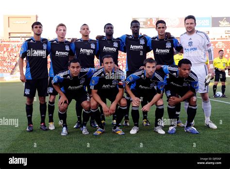 San Jose Earthquake Team Photo As FC Dallas Defeats The San Jose