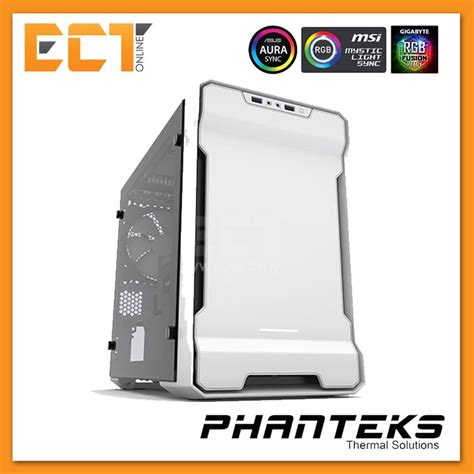 Phanteks Enthoo Evolv Itx Tempered Glass White Shopee Malaysia