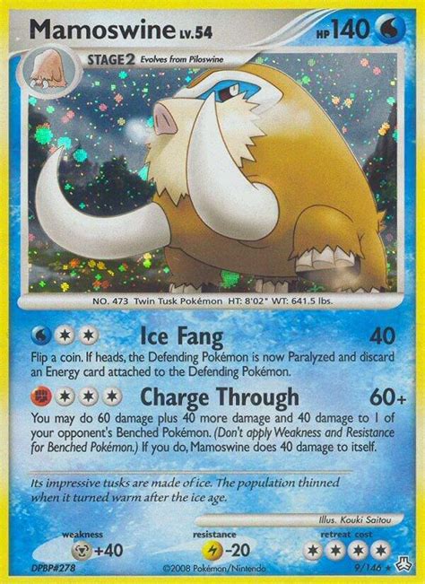 Mamoswine Prices Pokemon Legends Awakened Pokemon Cards