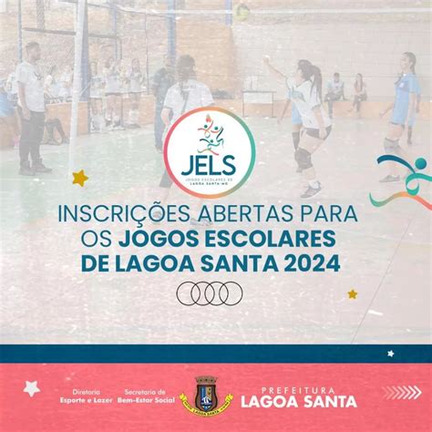 Inscrições abertas para os Jogos Escolares de Lagoa Santa 2024