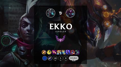 Ekko Jungle Vs Kha Zix EUW Master Patch 12 18 YouTube