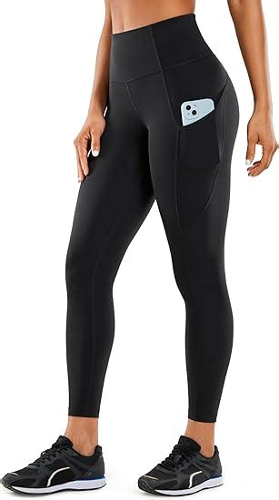 Crz Yoga Women S Naked Feeling Workout Leggings Inches High