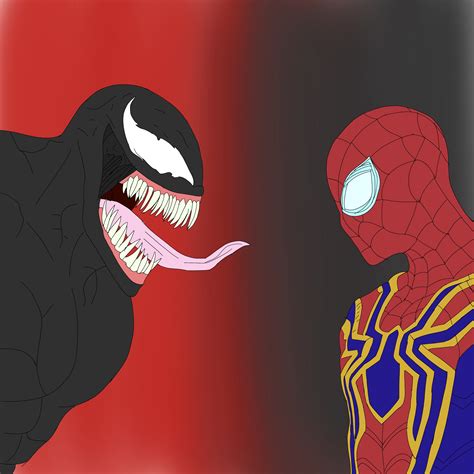 Ultimate Spiderman Iron Spider Vs Venom