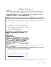 N Qsen Ebp S Docx N Qsen Paper Assignment Overview