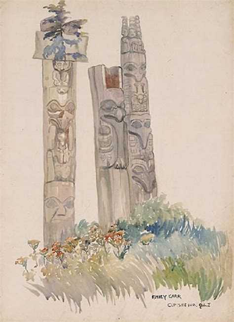 Cumshewa Qci Watercolor And Graphite Paper 1912 Emily Carr Canadian Painters Canadian