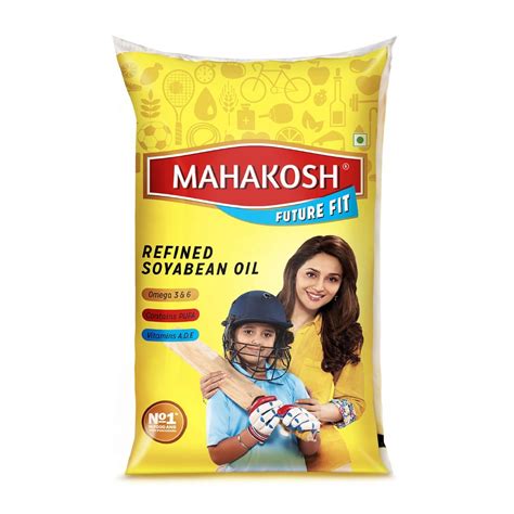 Mahakosh Soyabean Oil Pouch L Pk