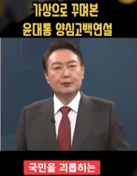 “저 윤석열 국민을 괴롭힌다민생은 없다” 조작된 尹 딥페이크 논란 매일경제