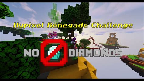 Hypixel Bedwars Renegade Challenge Youtube