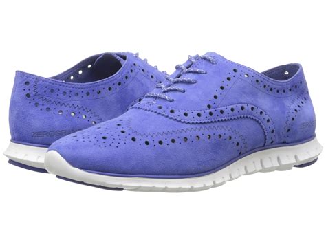 Cole Haan Zerogrand Wing Oxford In Blue Wedgewood Lyst