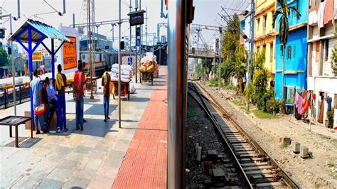 Train Arriving At Muzaffarpur Junction Railway Station JYG ASR