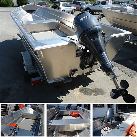 Kinocean Ft Aluminum Fishing Boat With Console And Tent As Option