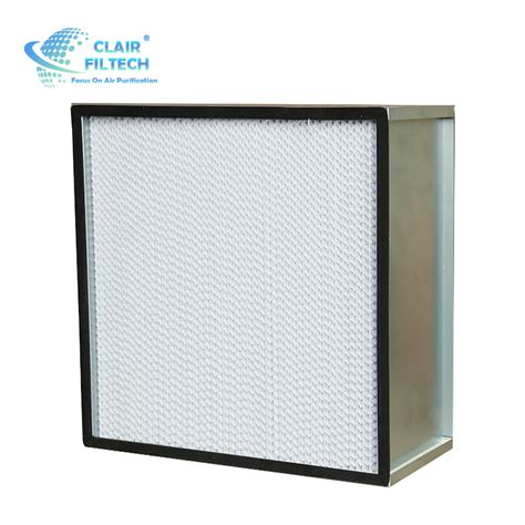 Deep Pleat For Pharmaceutical Factory Ventilation System Hepa Filter