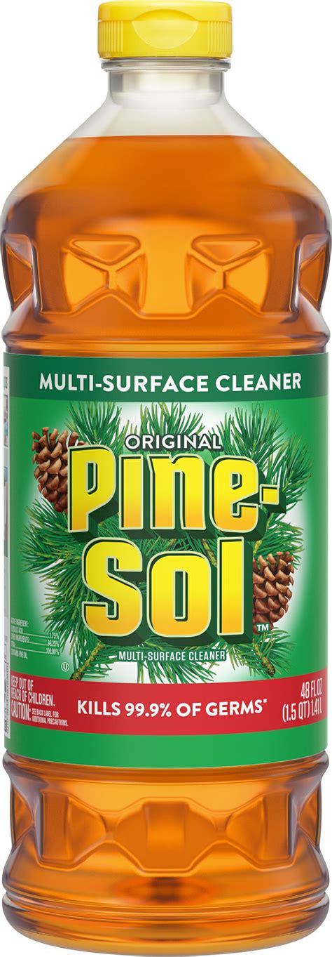 PINE SOL DISINFECTANT – PINE 48 oz ( # 40154 ) - Lee Distributors