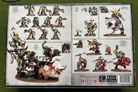 BEAST SNAGGA STAMPEDE ORK BATTLEFORCE ARMY BOX SET WARHAMMER 40 000