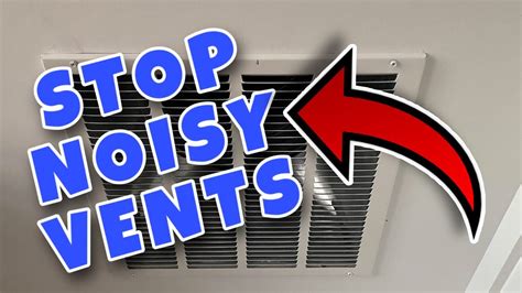 Noisy Ac Hvac Return Vent Youtube