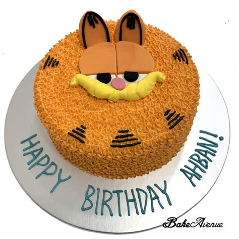 Garfield Face Cake – BakeAvenue