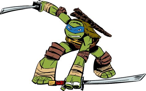 Leonardo Ninja Turtle Cartoon Clipart Full Size Clipart 2078252