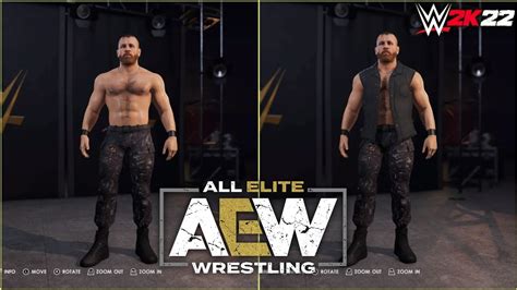 Wwe 2k22 How To Create Jon Moxley Dean Ambrose Youtube