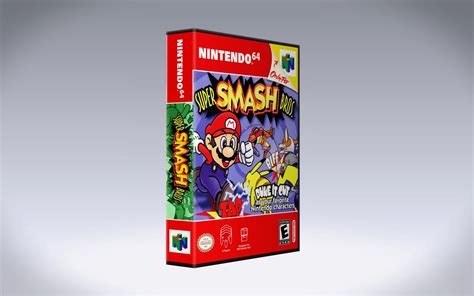 Gaming Relics - Nintendo 64 - Vertical Style - Super Smash Bros.