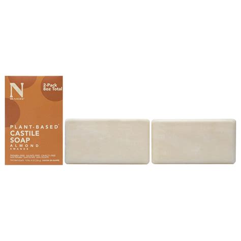 Buy Dr Natural Castile Bar Soap Almond For Unisex 2 X 8 Oz Soap Mydeal