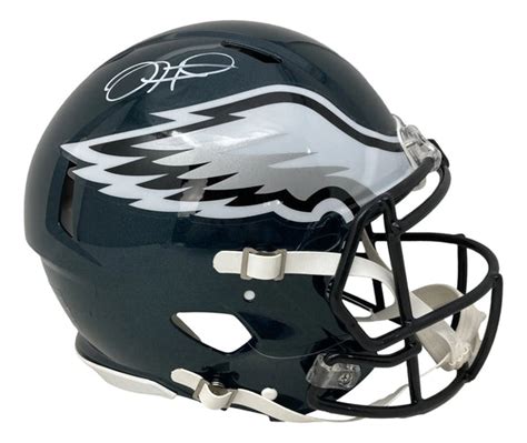 Jalen Hurts Signed Eagles Full Size Speed Authentic Helmet BAS ITP+Hur ...