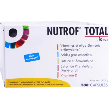 Nutrof Total Complement A Visee Oculaire Capsules