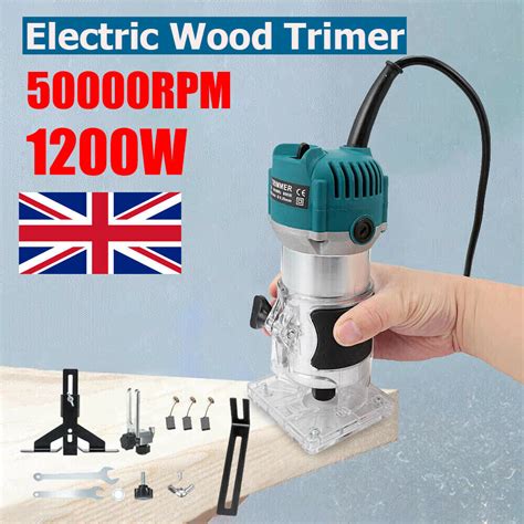 Electric Hand Trimmer Palm Router Laminate Woodworking Laminator W