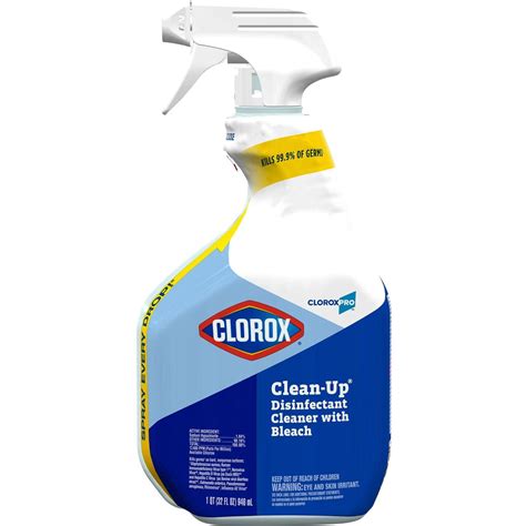 Clorox Cloroxpro Clorox Clean Up With Bleach Surface Disinfectant Cleaner Germicidal Pump