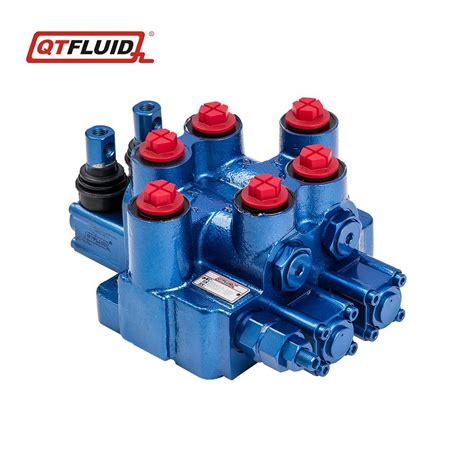 Pilot Operated Direction Control Valve Manual Operate Monoblock Type